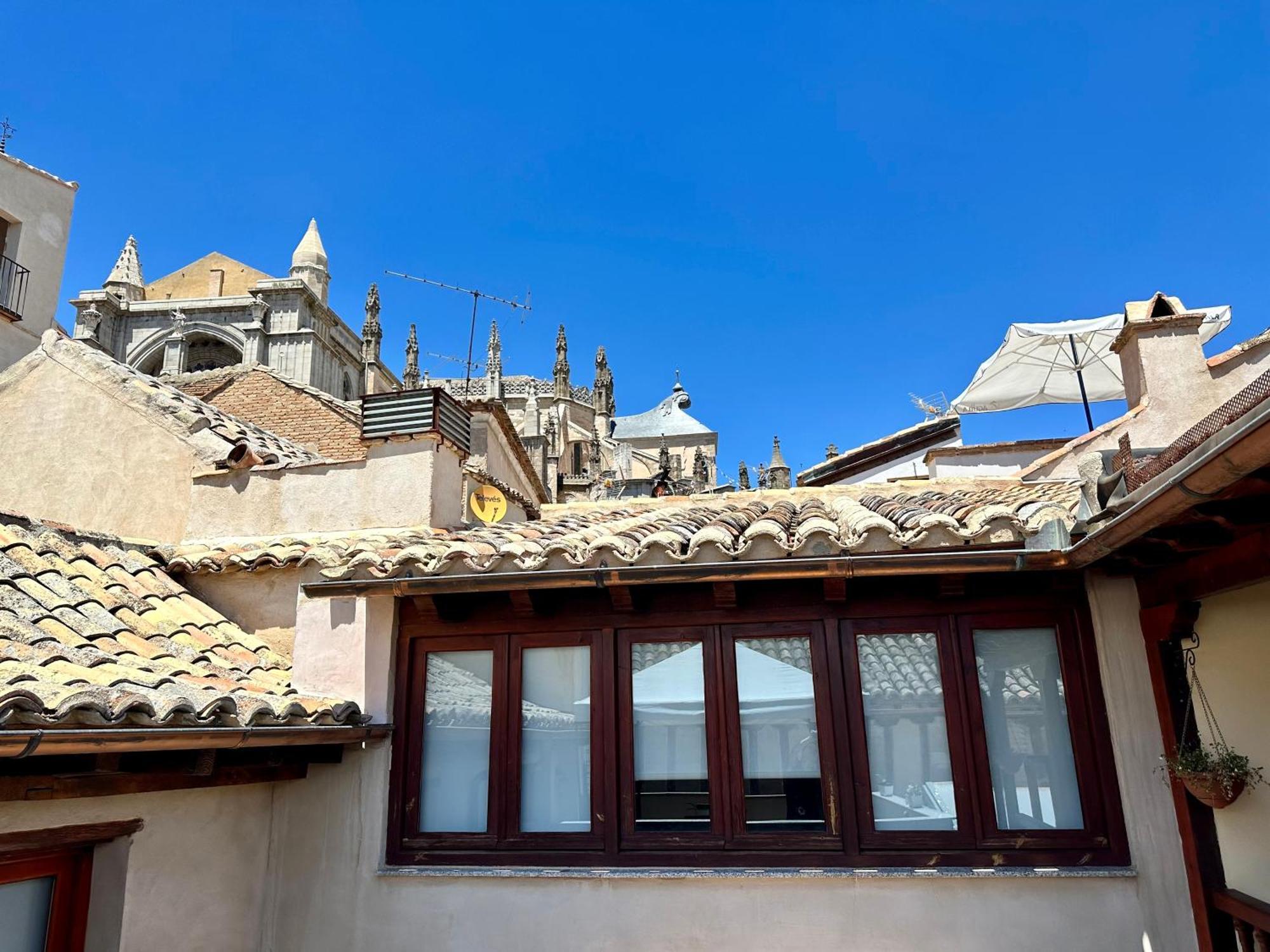 Apartamento Canonigo - Terraza Con Vistas Toledo Exteriér fotografie